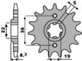 PBR FR SPROC 520 STEEL ST 2502, 12