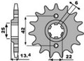 PBR FR SPROC 525 STEEL ST 291, 16
