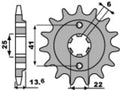 PBR FR SPROC 525 STEEL ST 293, 14