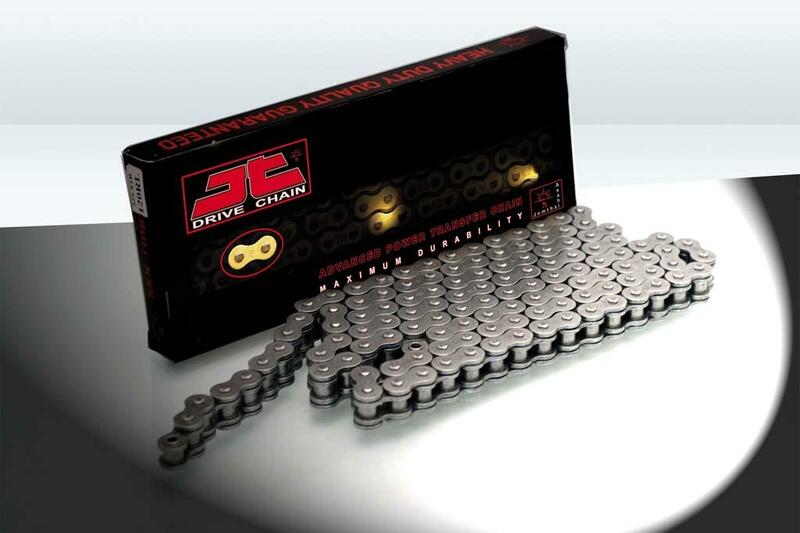 JTDRI CHAIN HDR 520 LO FIT, BLK/STL, 112
