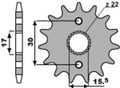 PBR FR SPROC 420 STEEL ST 332, 15