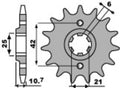 PBR FR SPROC 530 STEEL ST 338, 17