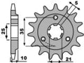 PBR FR SPROC 520 STEEL ST 412, 15