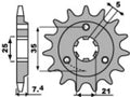 PBR FR SPROC 520 STEEL ST 437, 16