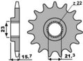 PBR FR SPROC 520 STEEL ST 441, 16