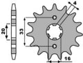 PBR FR SPROC 520 STEEL ST 514, 13