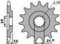 PBR FR SPROC 630 STEEL ST 528, 15