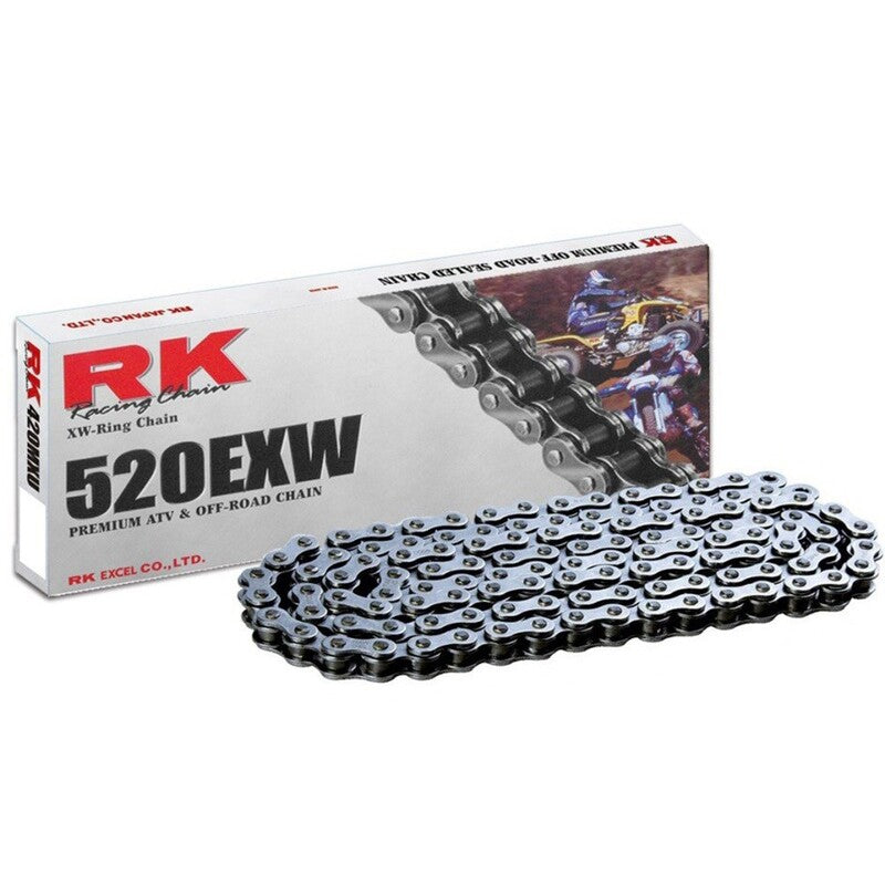 RK CHAIN EXW 520, BLK/BLK, 94