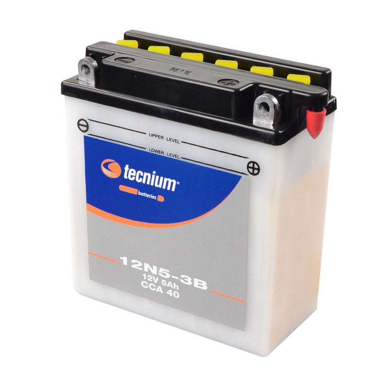 TECNI BATTERY 12N5-3B CONV W/ ACID