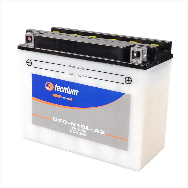 TECNI BATTERY B50-N18L-A2 CONV W/ ACID