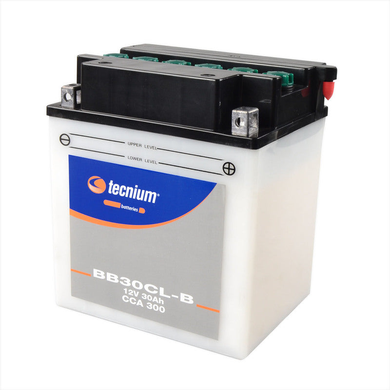 TECNI BATTERY BB30CL-B CONV W/ ACID