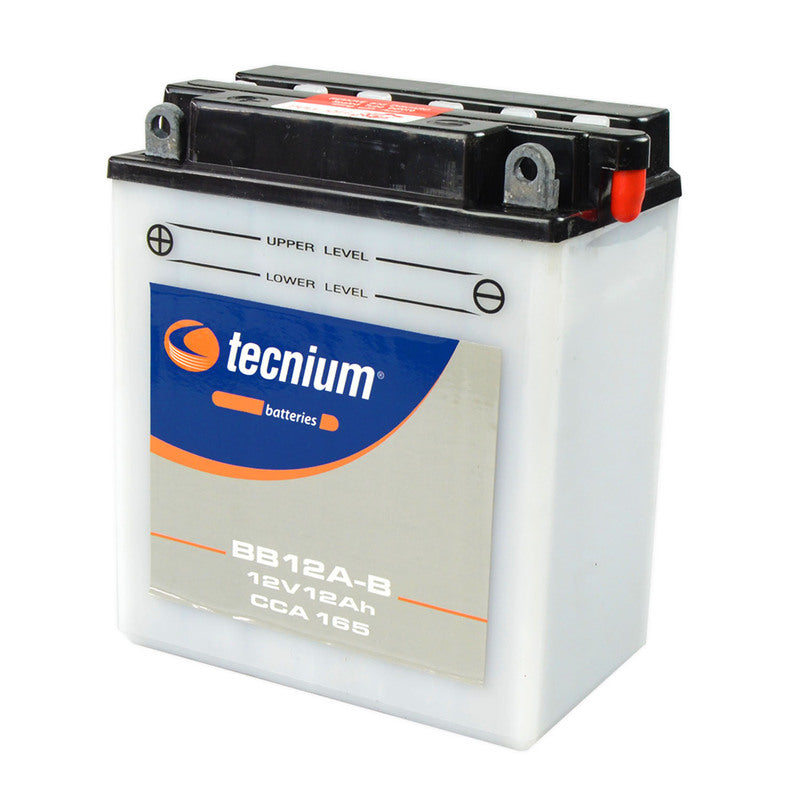TECNI BATTERY BB12A-B CONV W/ ACID