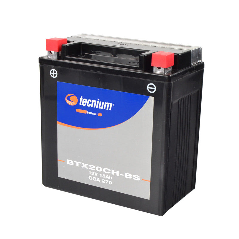 TECNI BATTERY BTX20CH-BS MF W/ ACID