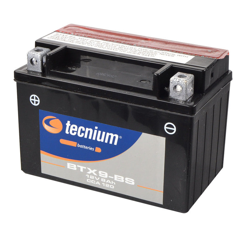 TECNI BATTERY BTX9-BS MF W/ ACID