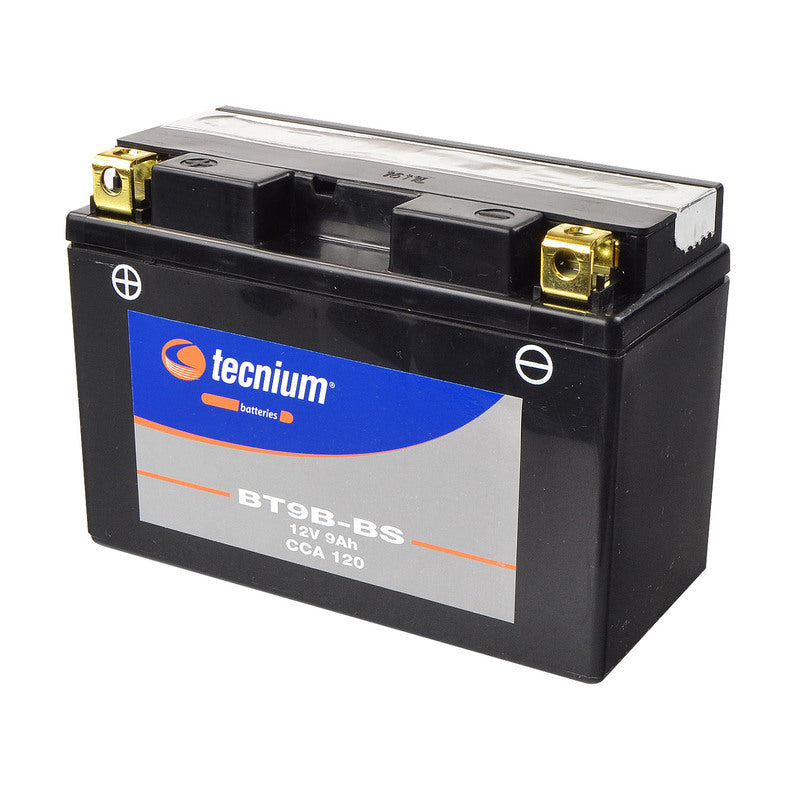 TECNI BATTERY BT9B-BS MF W/ ACID