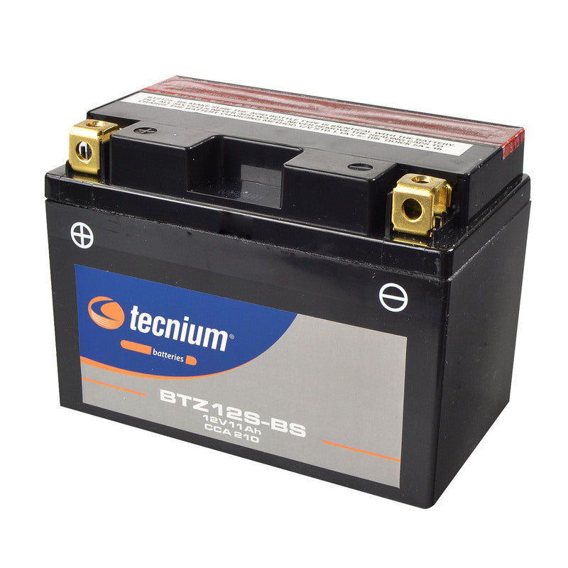 TECNI BATTERY BTZ12S-BS MF W/ ACID