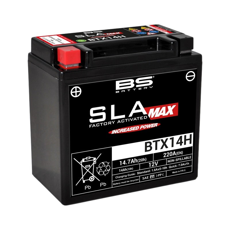BSBAT BATTERY BTX14H FA MAX