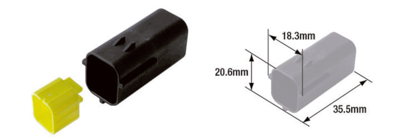 TOURM COUPLER 070WP MALE X5