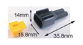 TOURM COUPLER 090WP MALE X5