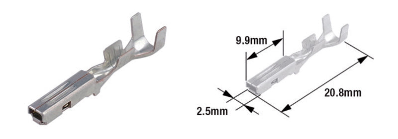 TOURM TERMINAL PIN 060WP FEMALE X50