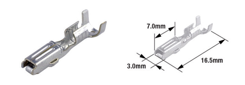 TOURM TERMINAL PIN 070WP FEMALE X50
