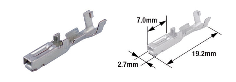 TOURM TERMINAL PIN 070WP FEMALE X50