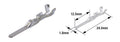 TOURM TERMINAL PIN 070WP MALE X50