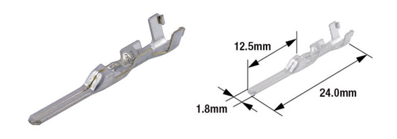 TOURM TERMINAL PIN 070WP MALE X50