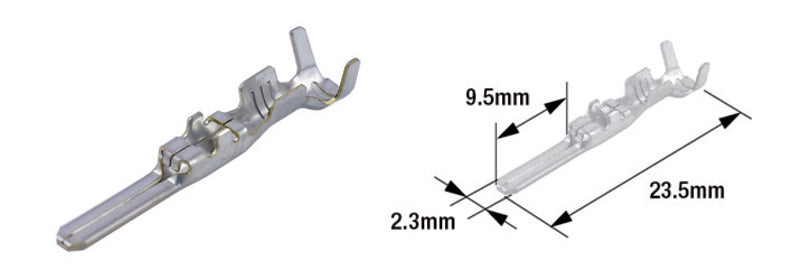TOURM TERMINAL PIN 090WP MALE X50