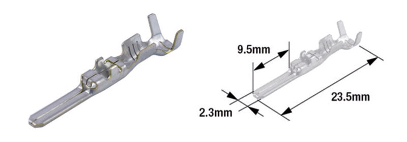 TOURM TERMINAL PIN 090WP MALE X50