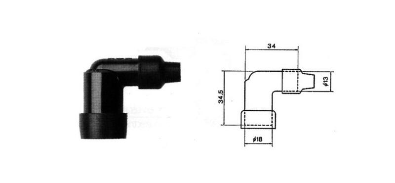 NGK SPARK PLUG CAP LZFH