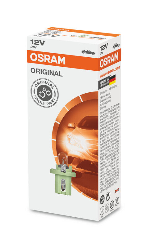 OSRAM BULB ORIG W2W 12V/2W X10