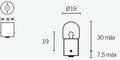 TECNI BULB R5 12V/5W X10