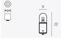 TECNI BULB T85 12V/4W X10