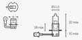 VPART BULB H3 12V/55W