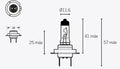 VPART BULB H7 12V/55W