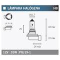 VPART BULB H8 12V/35W X1