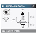 VPART BULB HS1 12V/35/35W X1