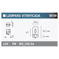 VPART BULB W5W 12V/5W X10