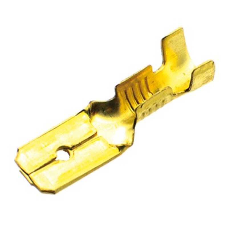 VPART TERMINAL PIN FLAT MALE X10
