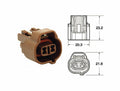 BIHR COUPLER 090 SMTO FEMALE X5