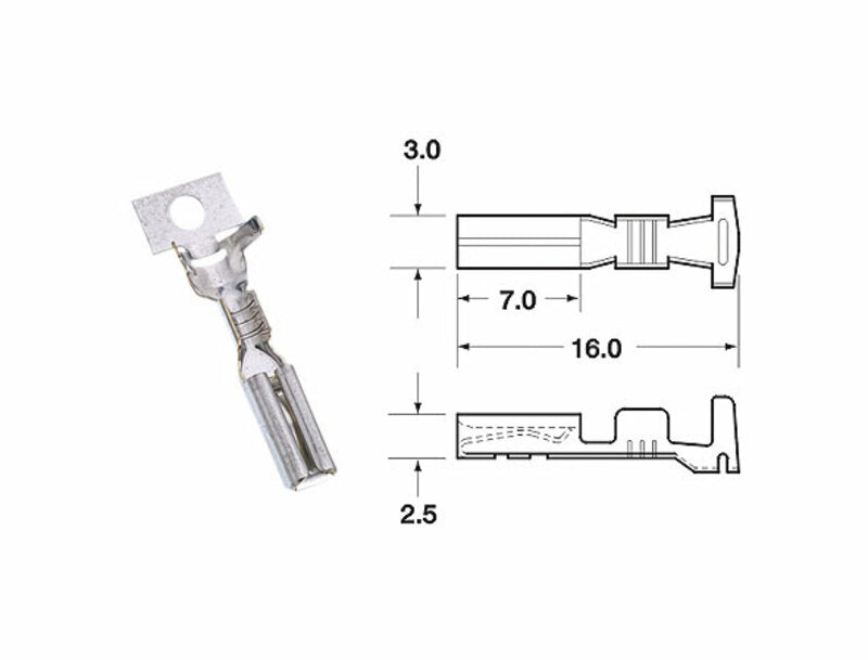 BIHR TERMINAL PIN 090 SMTO FEMALE X50