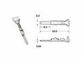 BIHR TERMINAL PIN 090 SMTO MALE X50