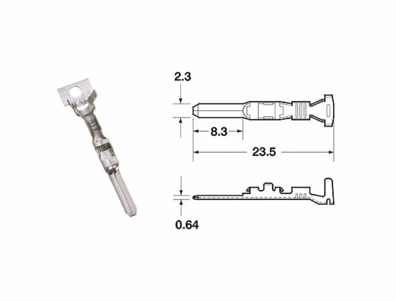 BIHR TERMINAL PIN 090 SMTO MALE X50