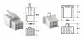 BIHR CONNECTOR SET 110 ML 6 PLUG X5