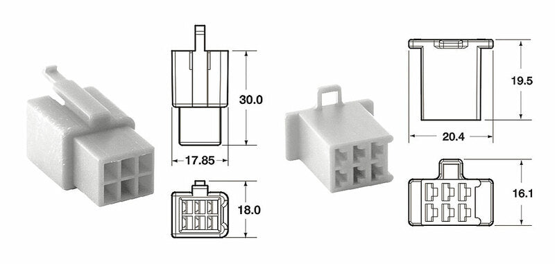 BIHR CONNECTOR SET 110 ML 6 PLUG X5
