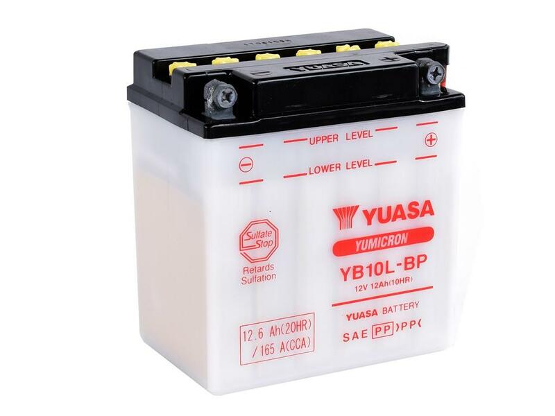 YUASA BATTERY YB10L-BP CONV W/O ACID