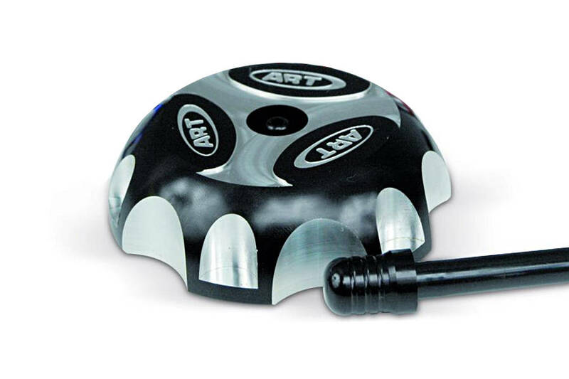 ART TANK CAP ALLOY ATV, BLK