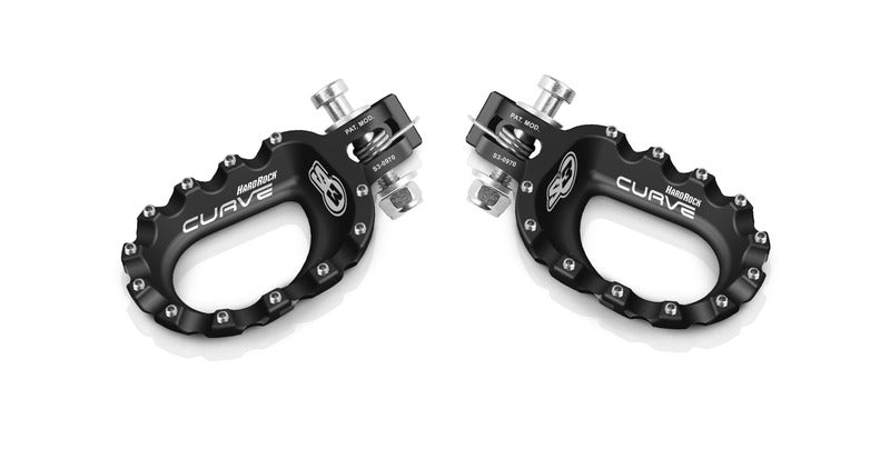 S3 FOOT PEGS CURVE, BLK