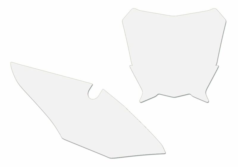 BBIRD STICKERS GRAPHIC PLATE, WHT